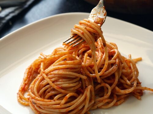 Fundraising spaghetti dinner